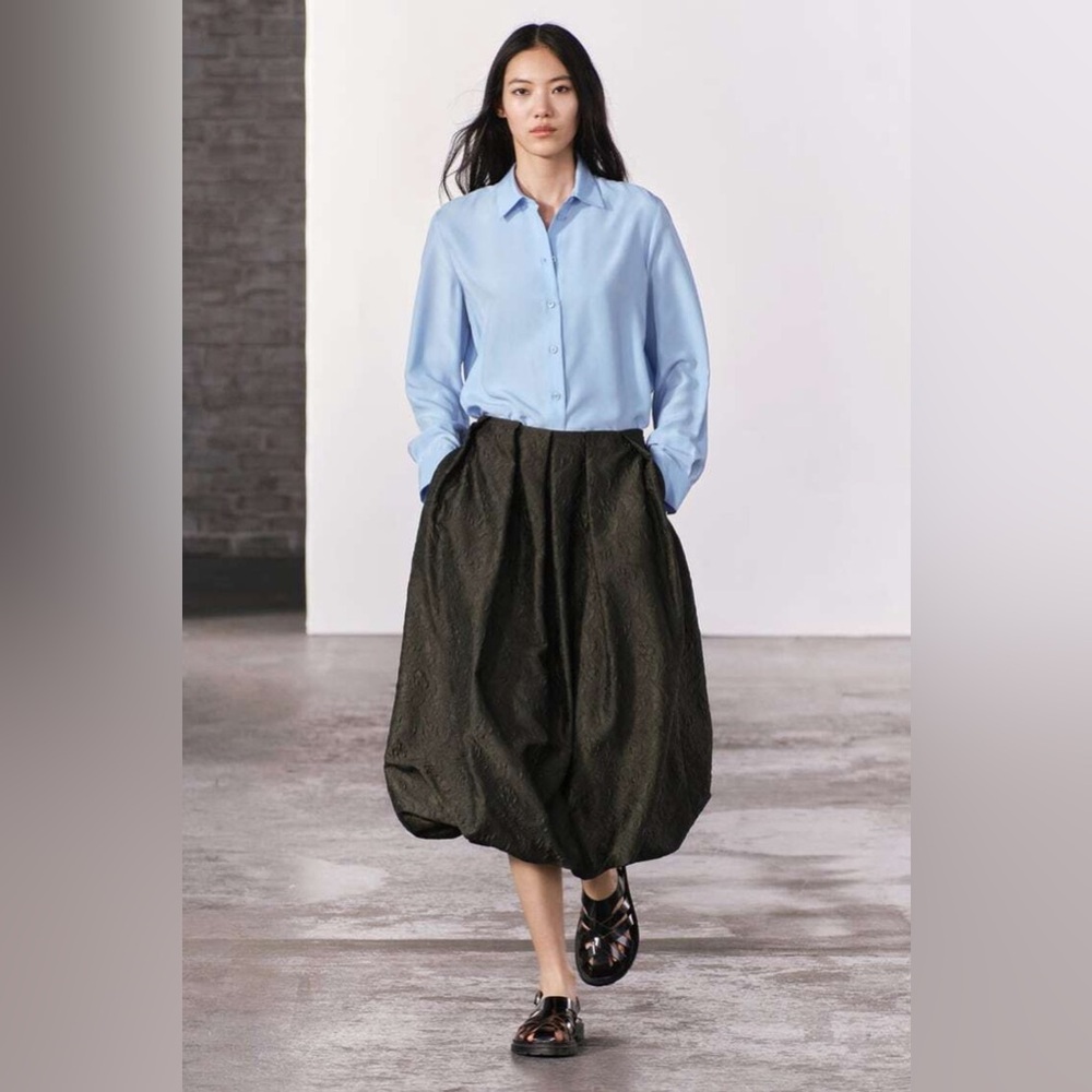 ZARA Jacquard Skirt